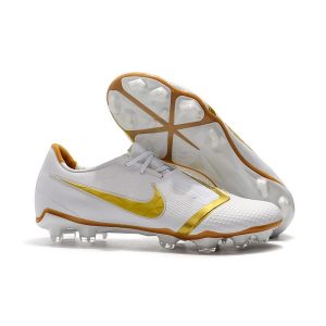 Nike Phantom Venom Elite FG Bílý Zlato